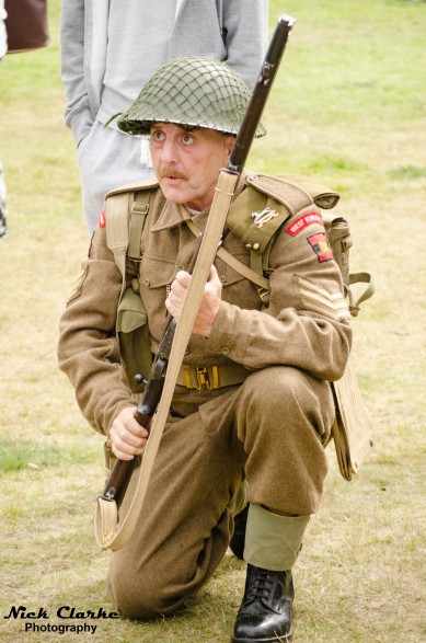 Halifax Show - WWII Sergeant - Weapons demonstration